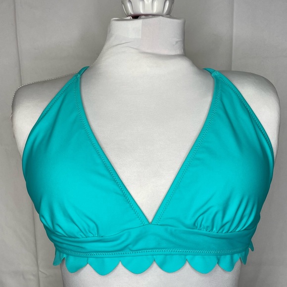 Other - Ruffled Triangle Bikini Top | Size XXL See Measurements